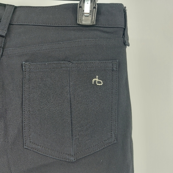 Rag & Bone Women's Slim Skinny Black Jeans 27 Style W1502S005 rag & bone - Picture 7 of 9